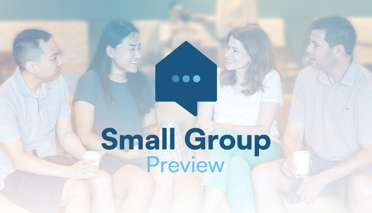 Small Group Preview